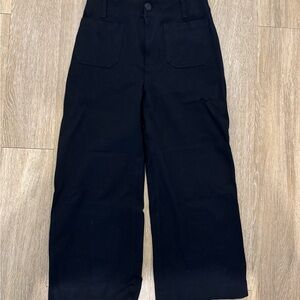 Maeve Colette Black Wide Leg Pants